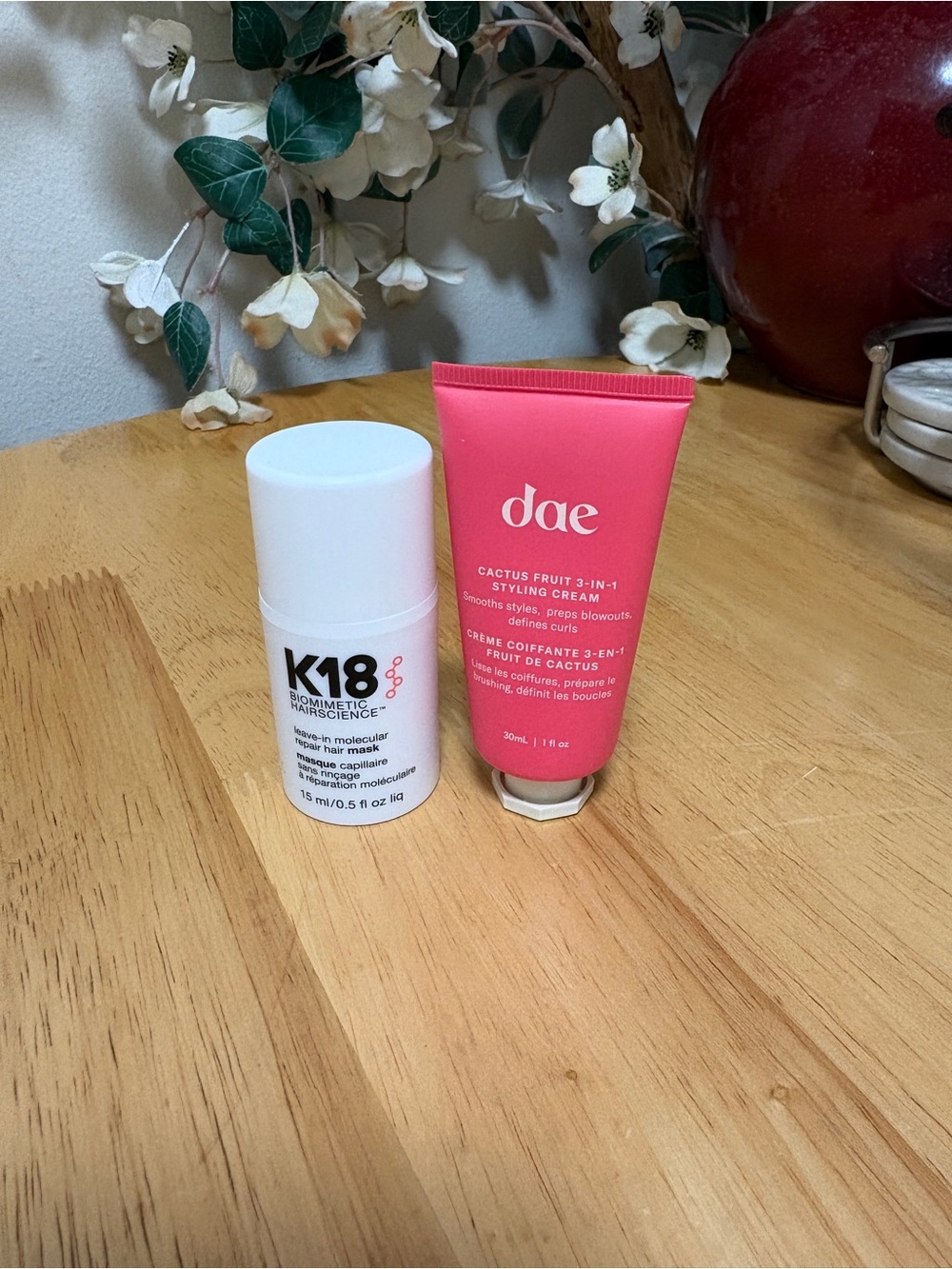 2pc hair bundle ~ K18 molecular hair mask & dae cactus fruit 3 in 1 cream~ NWOB